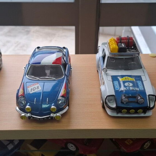 Car model collection 1:24 scale, 54 pieces, metal