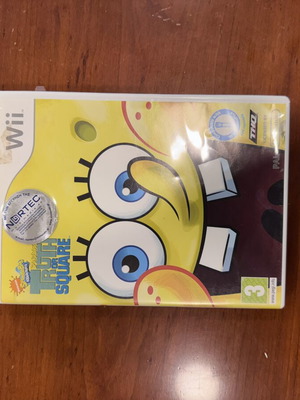 SpongeBob: Truth or Square Nintendo Wii game used with books