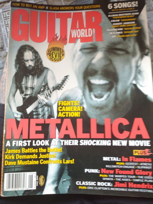 Guitar World June 2004 issue like new