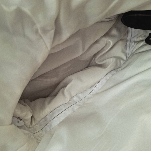 Fox Fur Coat 4 in 1 Transformer Size M like new, white and silver