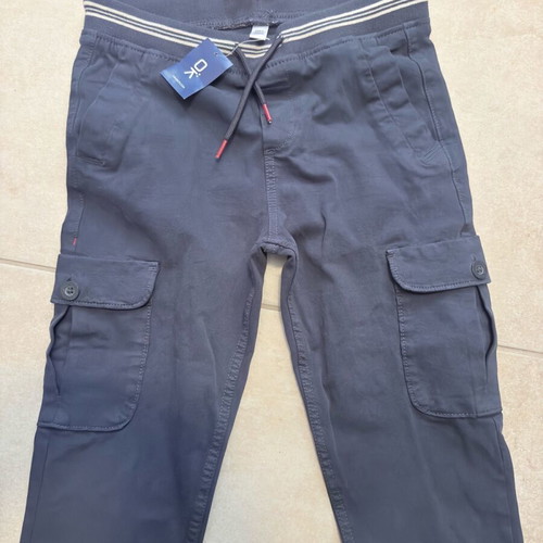 Okaidi boys' pants blue size 152 cm new