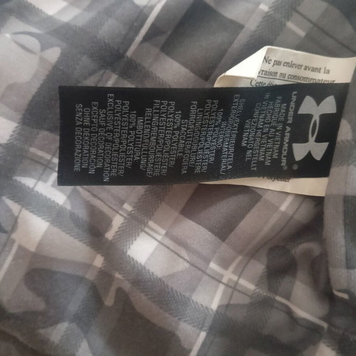 Under Armour jacket like new, gray, size M