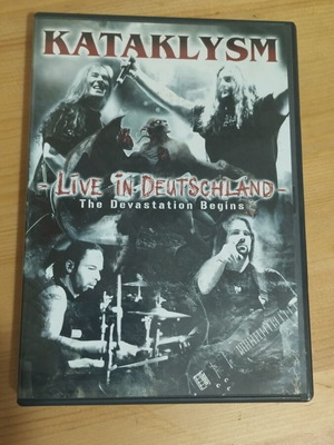 Kataklysm Live in Deutschland DVD and CD, death metal