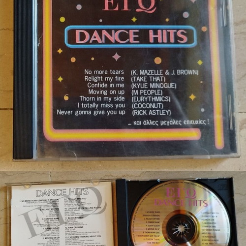 CD pack of 10 used with DJ Dance Music, The B-52's, Modern Talking