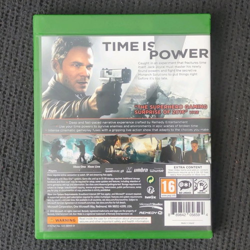 Quantum Break Xbox One used