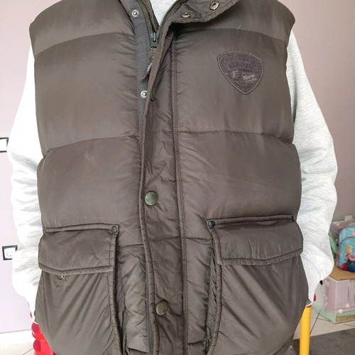 Esprit men's sleeveless jacket XXL brown like new