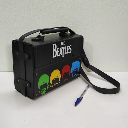 Beatles Lunch Box Shoulder Bag new, faux leather