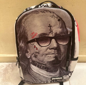 Sprayground backpack Benjamin Franklin