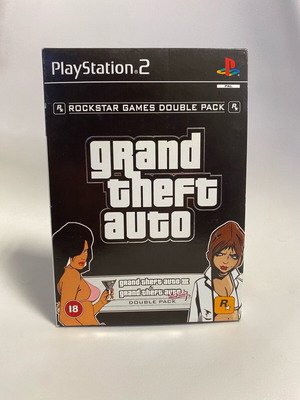Grand Theft Auto Double Pack σαν καινούργιο, Vice City και GTA 3 για PlayStation 2