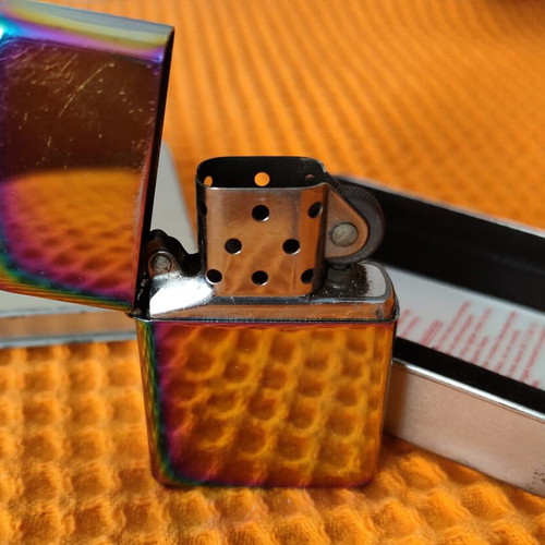 Zippo Classic Spectrum Model 151 lighter like new