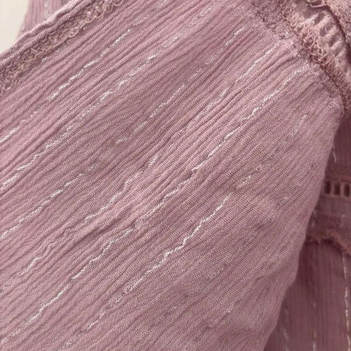 Achilleas Accessories kaftan, purple lilac with embroidery