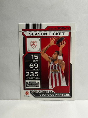 Panini Euroleague Contenders Mega Box 2025-26 Georgios Printezis #73 new