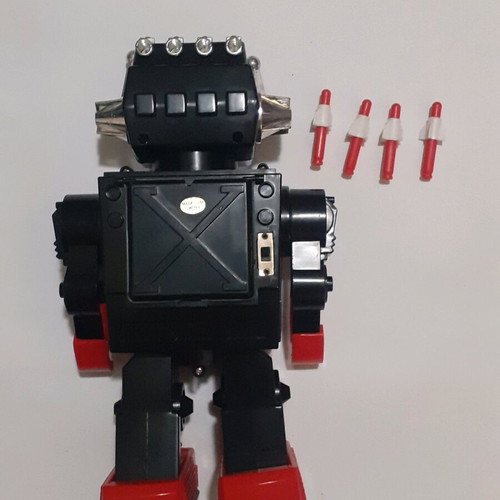 Kamco Saturn TV Robot used with worn box