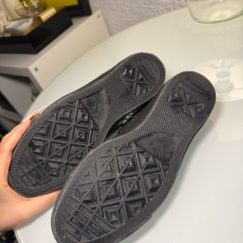 Converse All Star athletic shoes like new, size 40, black