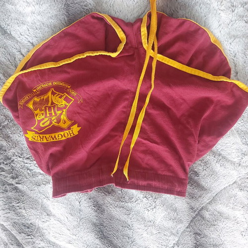 Harry Potter shorts used, red and yellow, sizes S and M