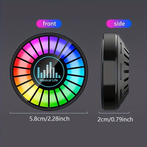 Sound Levels RGB Light with USB, new