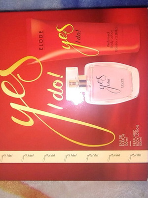 Elode Yes I Do Eau de Parfum gift set for women 100 ml new