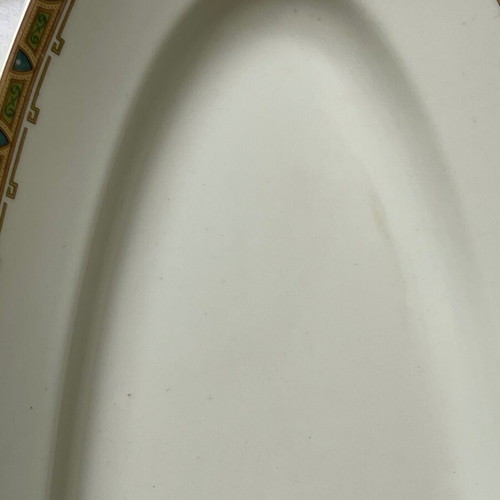 Wm Guerin Limoges Oval Serving Platter used, antique 60 cm