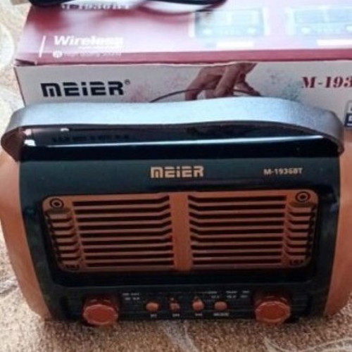 Meier M-1936BT Retro Radio with MP3 Player and Bluetooth new