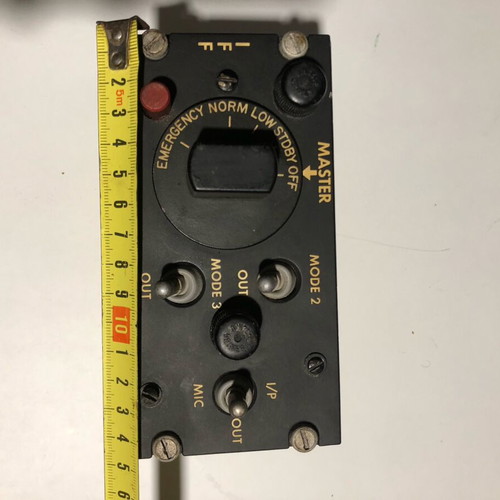 Military control panel C-1158/APX used for aircraft