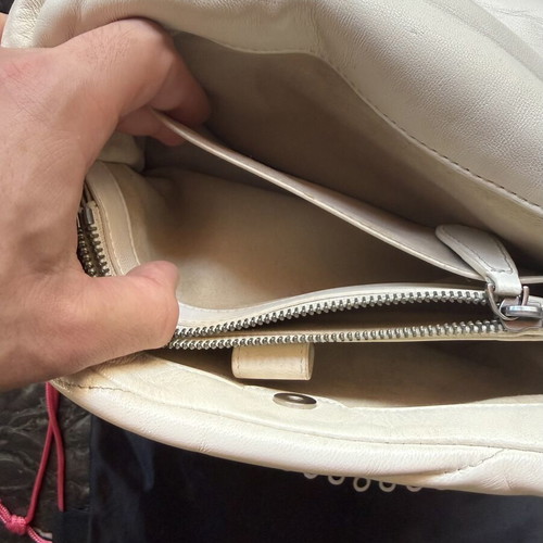 Pinko shoulder bag like new, beige