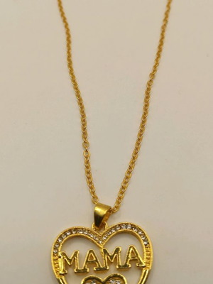 Mama heart necklace