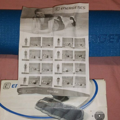 Intersport arm weights 2x1.5kg and new fitness mat