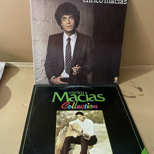 Enrico Macias 10 vinyl records collection