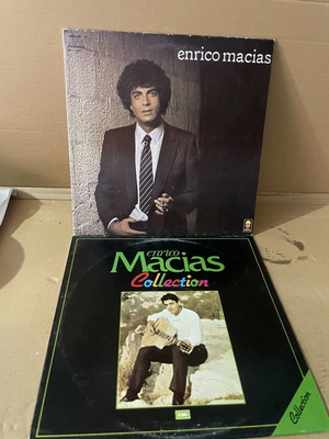 Συλλογή 10 δίσκων βινυλίου Enrico Macias
