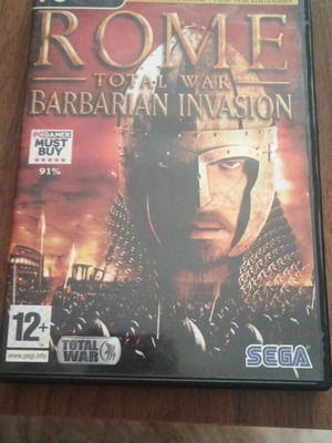 Rome Total War Barbarian Invasion PC game like new