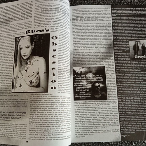 Oblivion #9 2000 magazine like new, German language