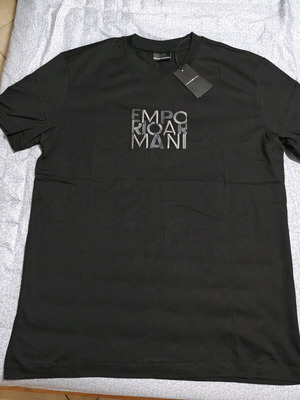 Emporio Armani t-shirt new, black