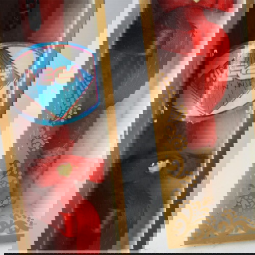 Vintage 80's Ελληνική Πασχαλινή Λαμπάδα Μικρόφωνο Mega Channel TV Καινούργια