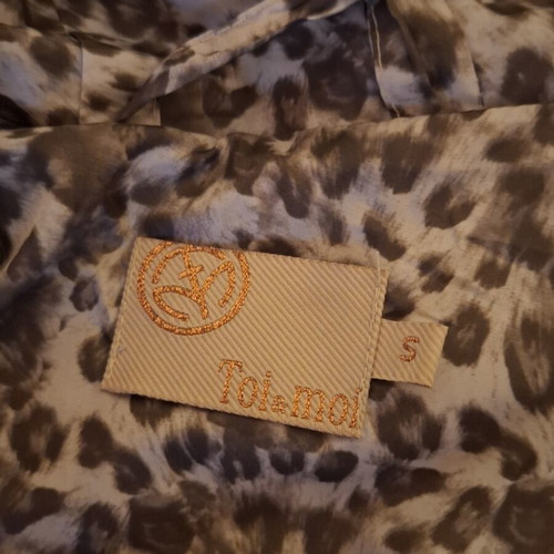 Waterproof jacket Toi&Moi like new, beige and brown, size S