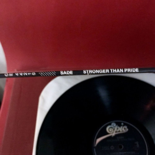 Sade Stronger Than Pride LP 1988 used, Epic US Carrollton pressing