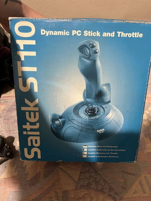 Saitek ST110 PC stick και throttle καινούργιο, στο κουτί