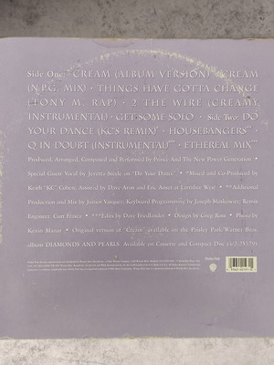 Prince And The New Power Generation Cream 12" vinyl single used