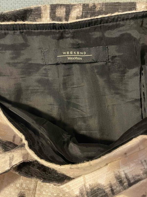 Max Mara Weekend skirt like new, black and beige, size L