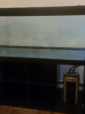 Large aquarium 180×60×60 cm with stand and full equipment