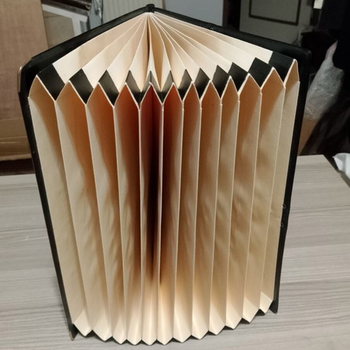 Folder for A4 documents like new with 12 internal dividers