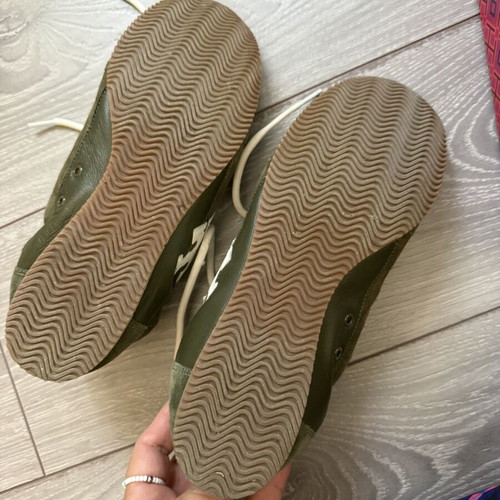 Tory Burch athletic shoes, khaki green, size 41