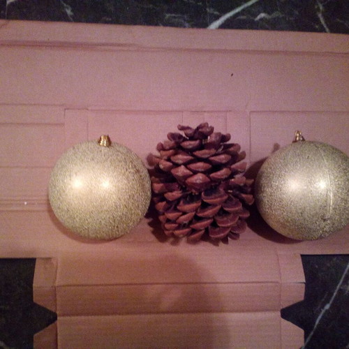 Christmas decorations used for stores, 4 large boxes