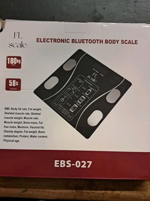 H. Scale EBS-027 Bluetooth ψηφιακή ζυγαριά σώματος
