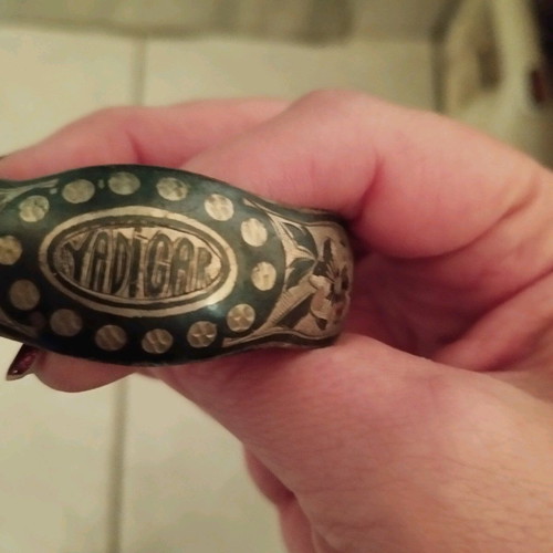 Silver vintage bracelet from Turkey used