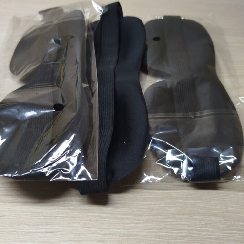 Sleep mask fabric black color new