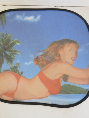 Fabric frame with Kylie Minogue used