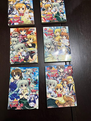 Magical girl Vivid manga set of 6 books like new, volumes 1-6