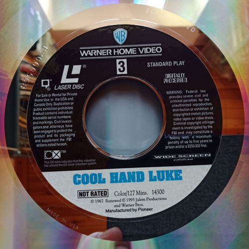 LaserDisc Cool Hand Luke (1967) like new, drama