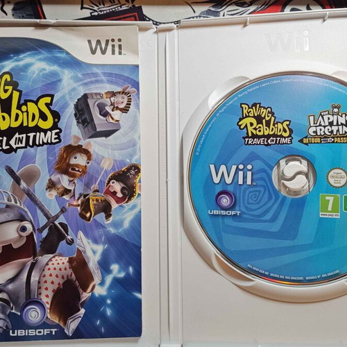Raving Rabbids Travel in Time Wii used
