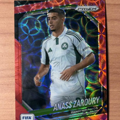 Panini Fifa Prizm Anass Zaroury sticker limited 88